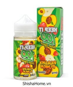 Hương vị Đào của vape chai dung tích 100ml