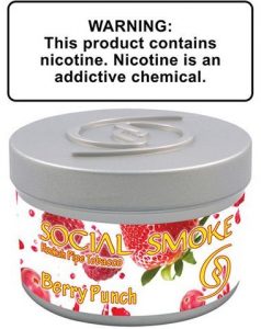 Thuốc lá shisha Berry Punch Social.Ảnh Socialsmoke